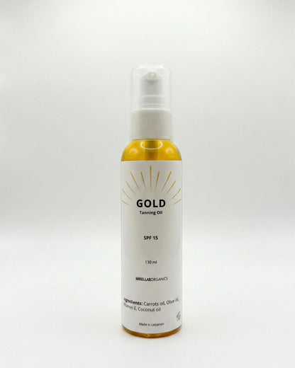 Gold Tanning oil