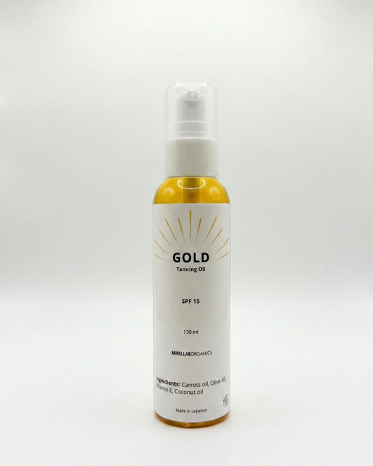 Gold Tanning oil