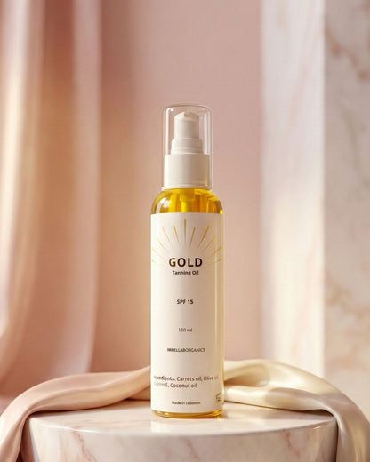 Gold Tanning oil