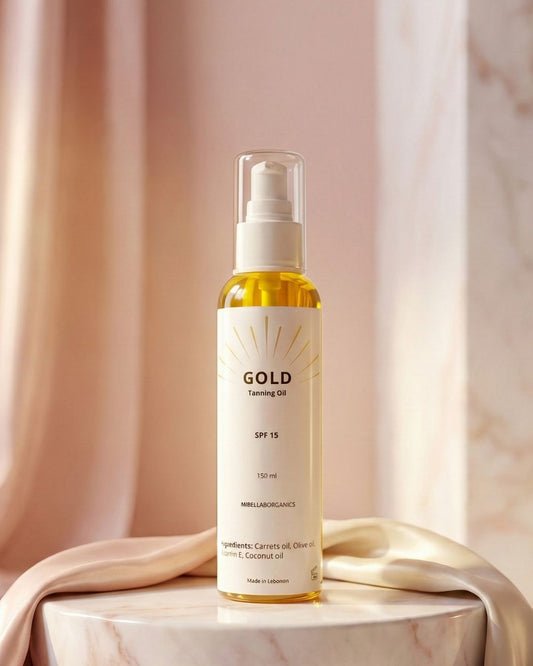 Gold Tanning oil